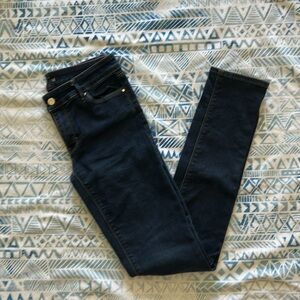 WHBM Dark Wash Slim Jeans
